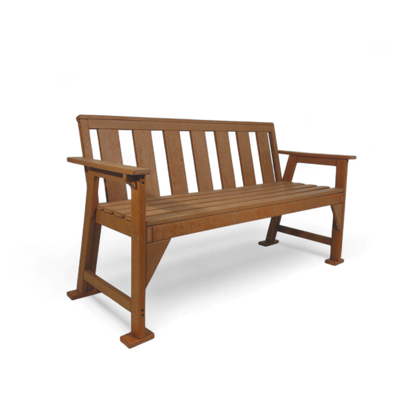 Eco Urban 3 seater Bench with Armrest
