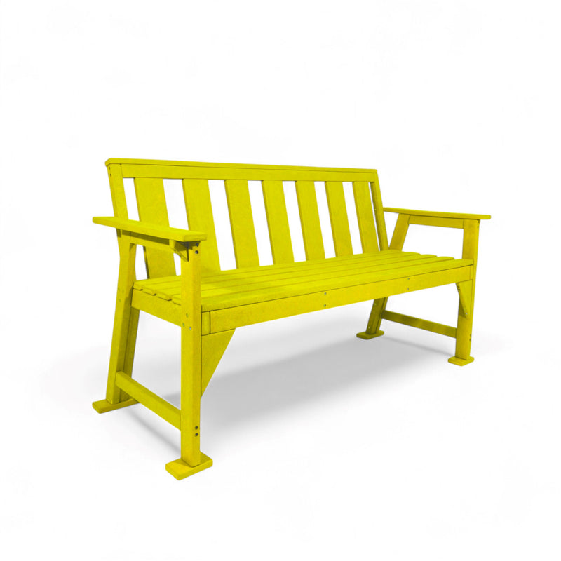 Eco Urban 3 seater Bench with Armrest