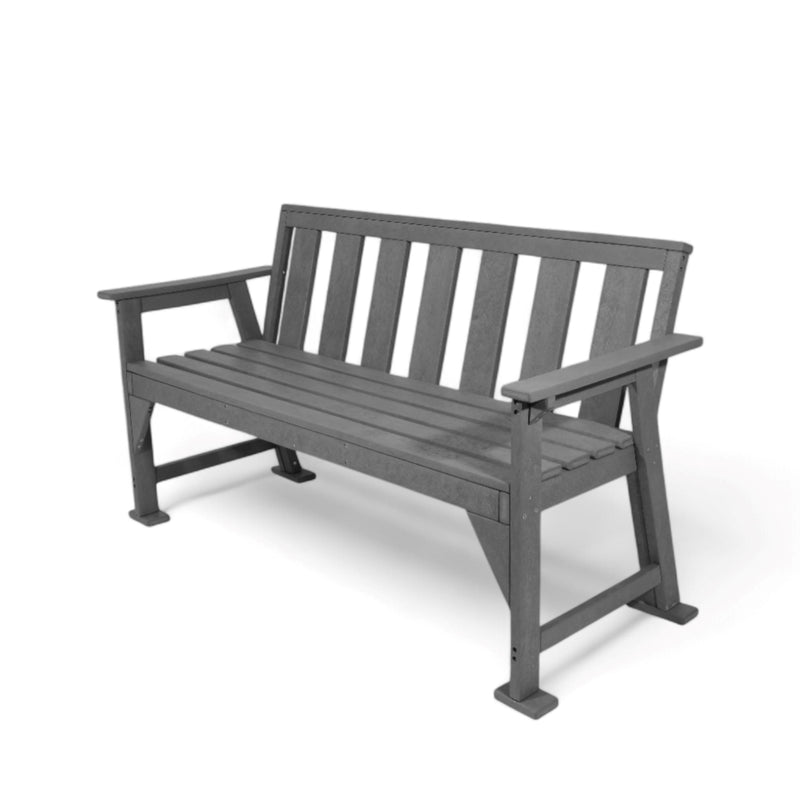 Eco Urban 3 seater Bench with Armrest