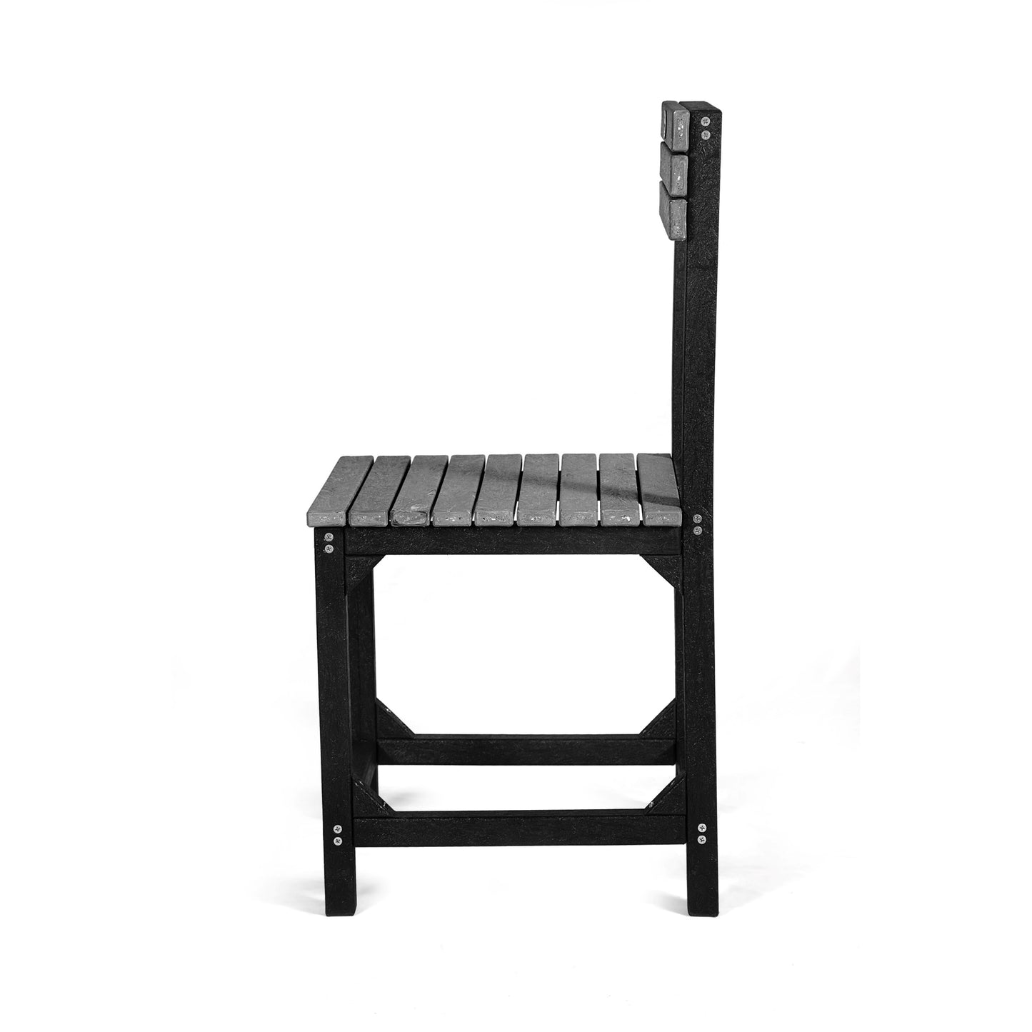 Eco dining chair without armrest