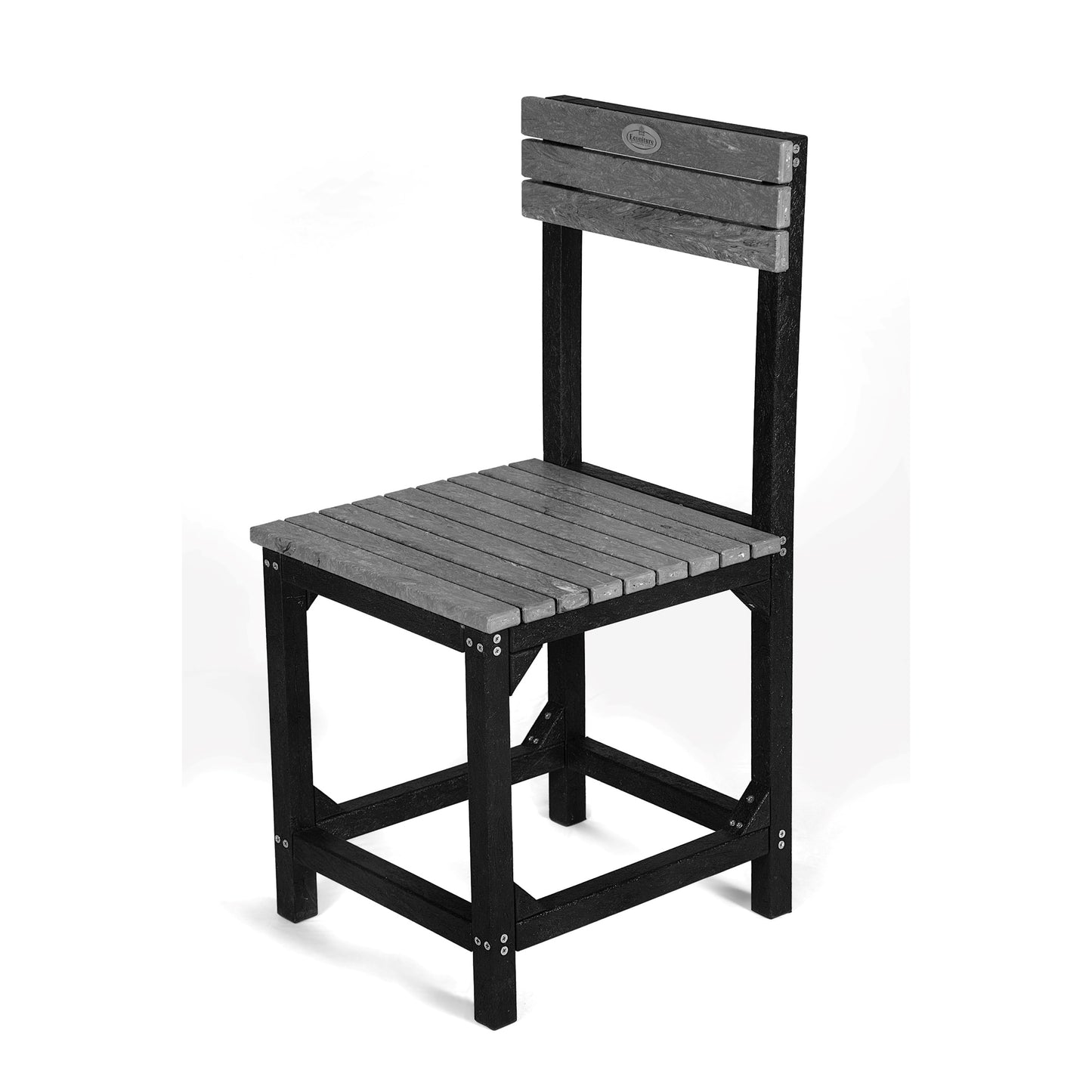 Eco dining chair without armrest