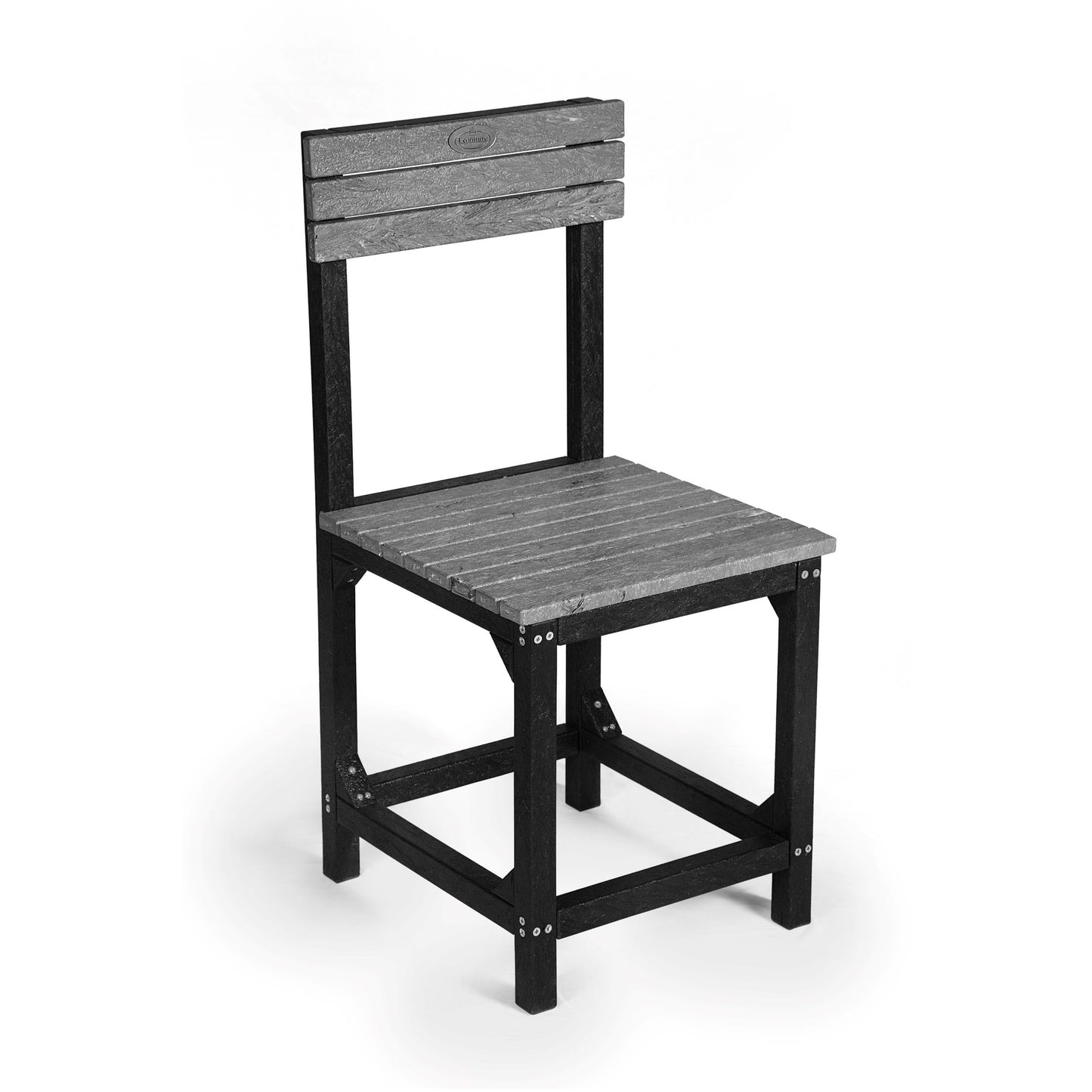 Eco dining chair without armrest