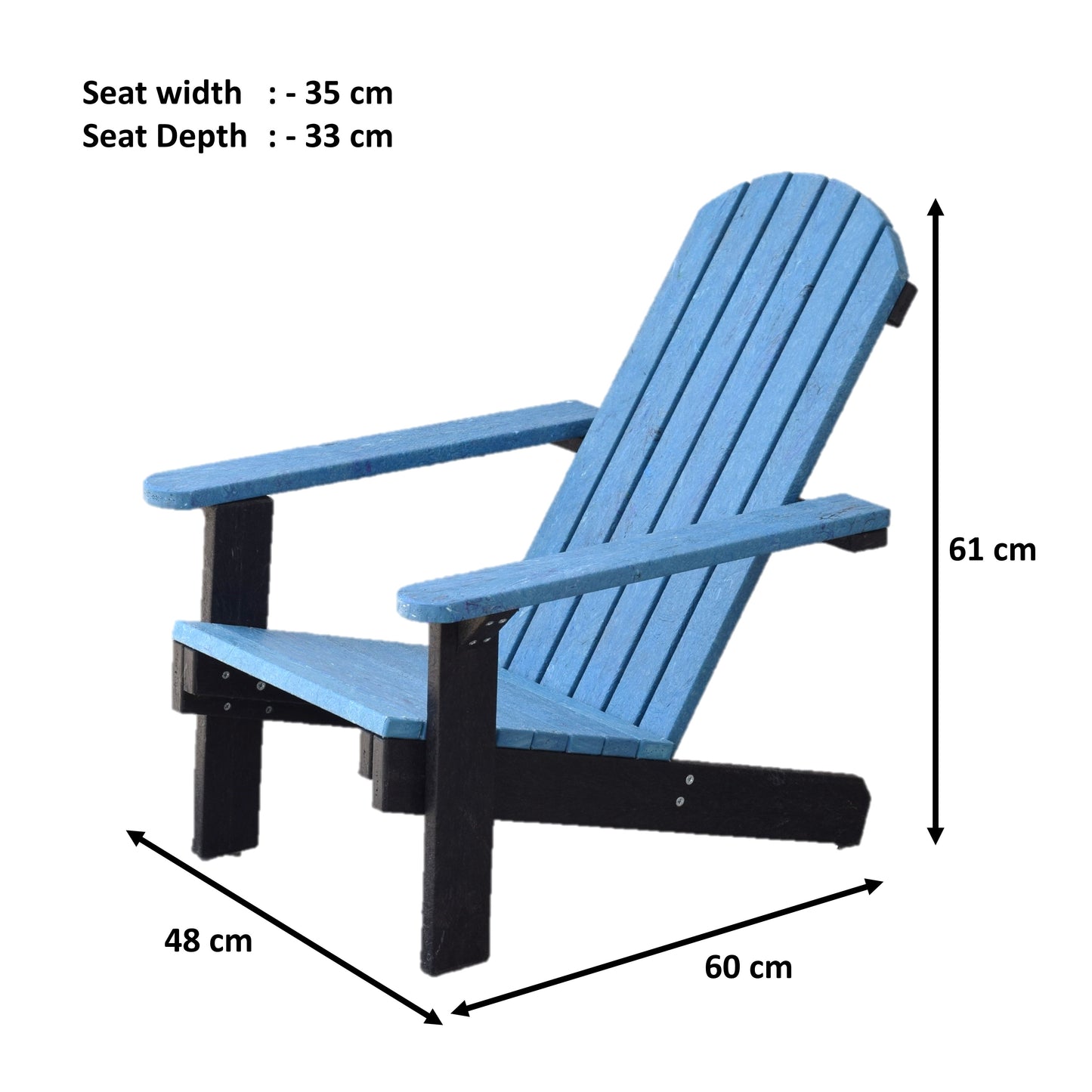 Eco Kids Adirondack Chair