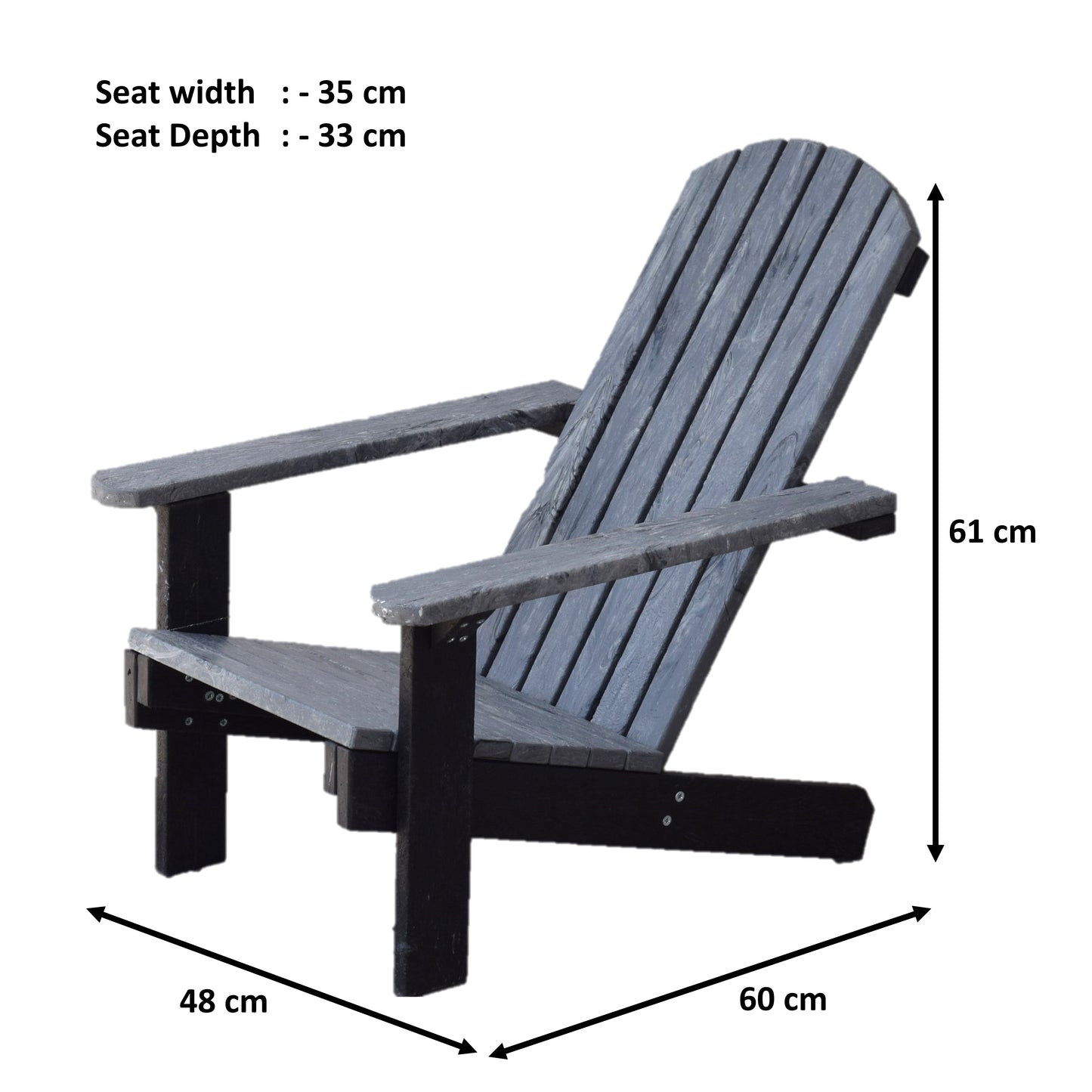 Eco Kids Adirondack Chair