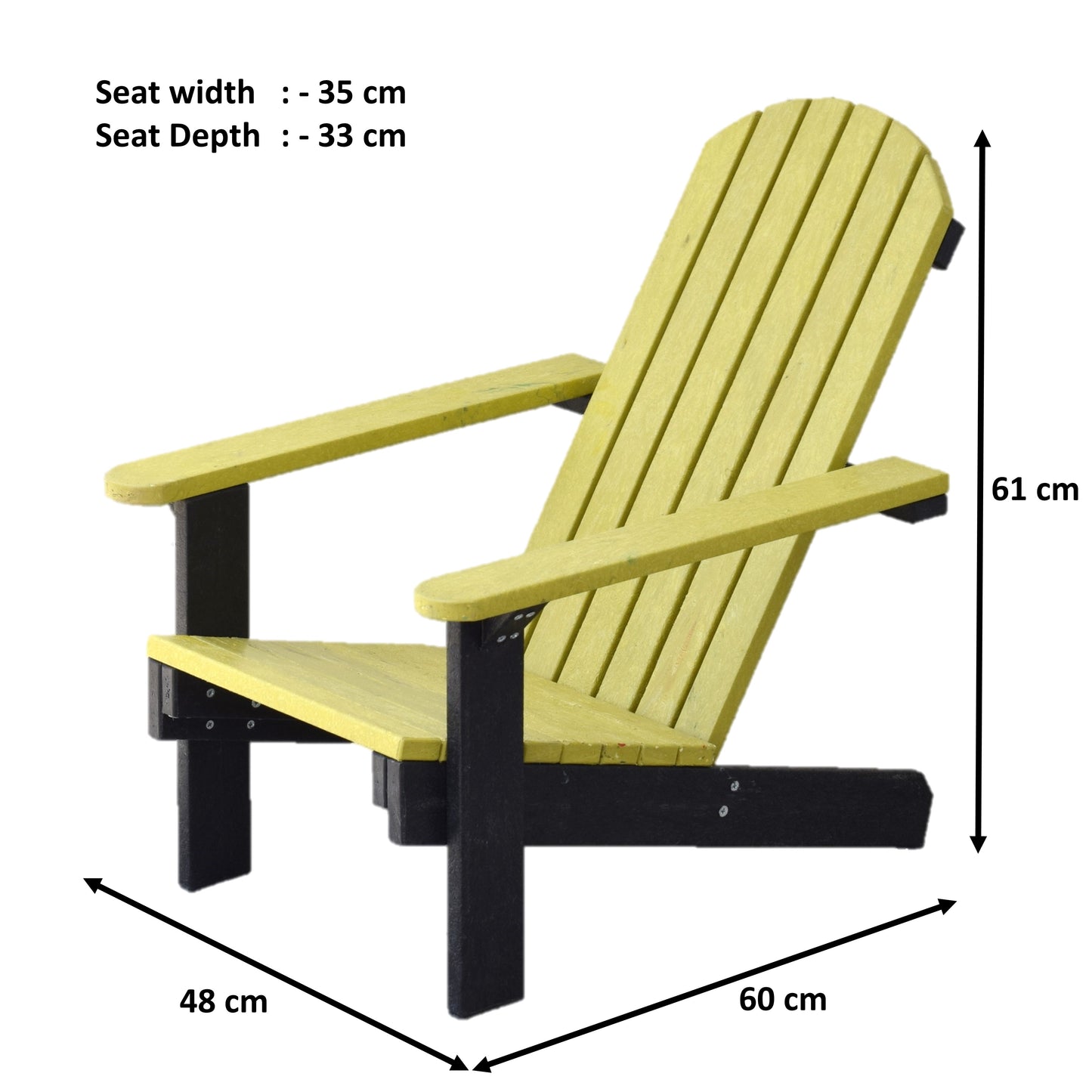Eco Kids Adirondack Chair