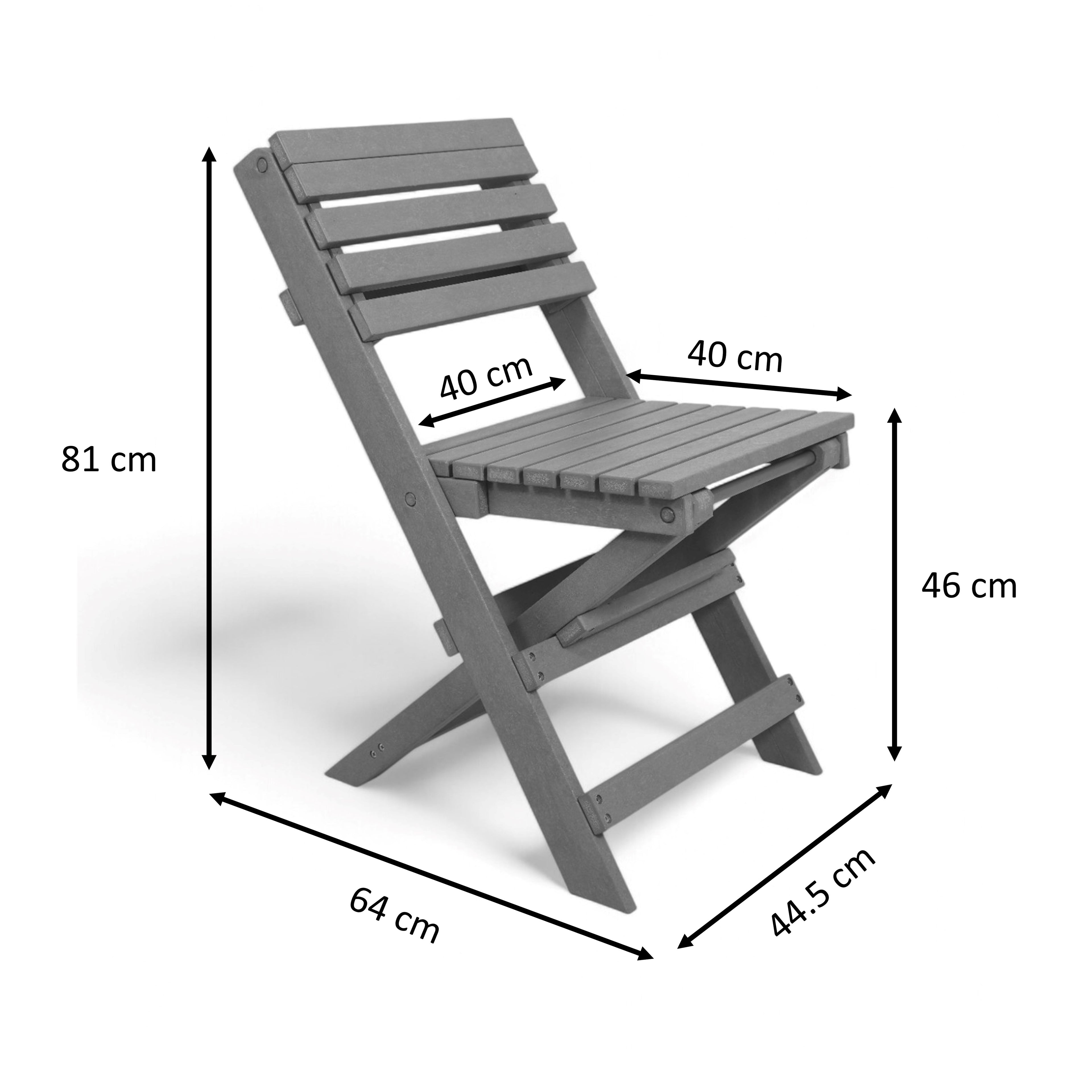 Eco Azure Folding Chair