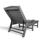 Eco Modern pool Bench with armrest