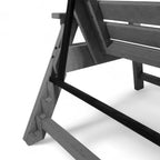 Eco Modern pool Bench with armrest