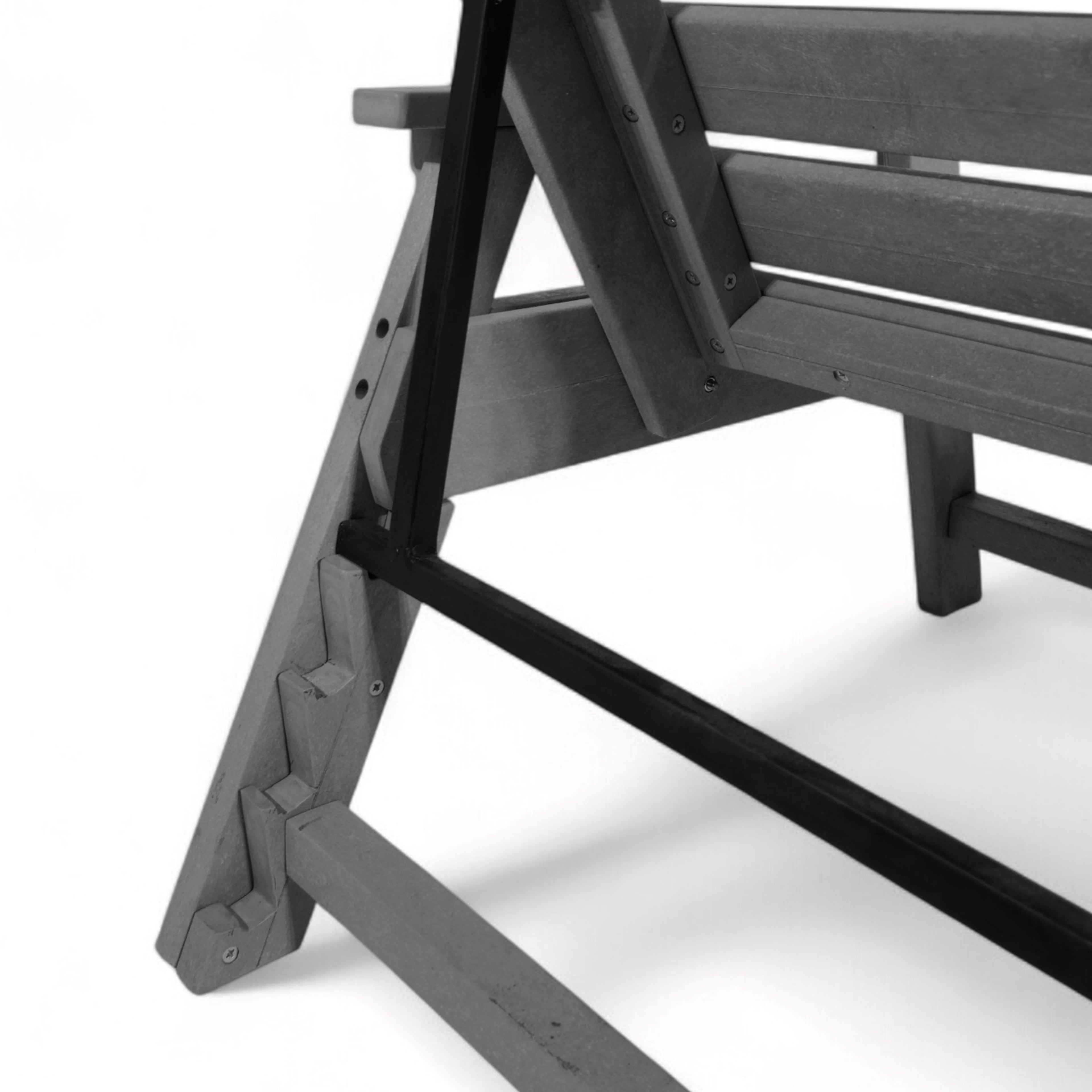 Eco Modern pool Bench with Armrest