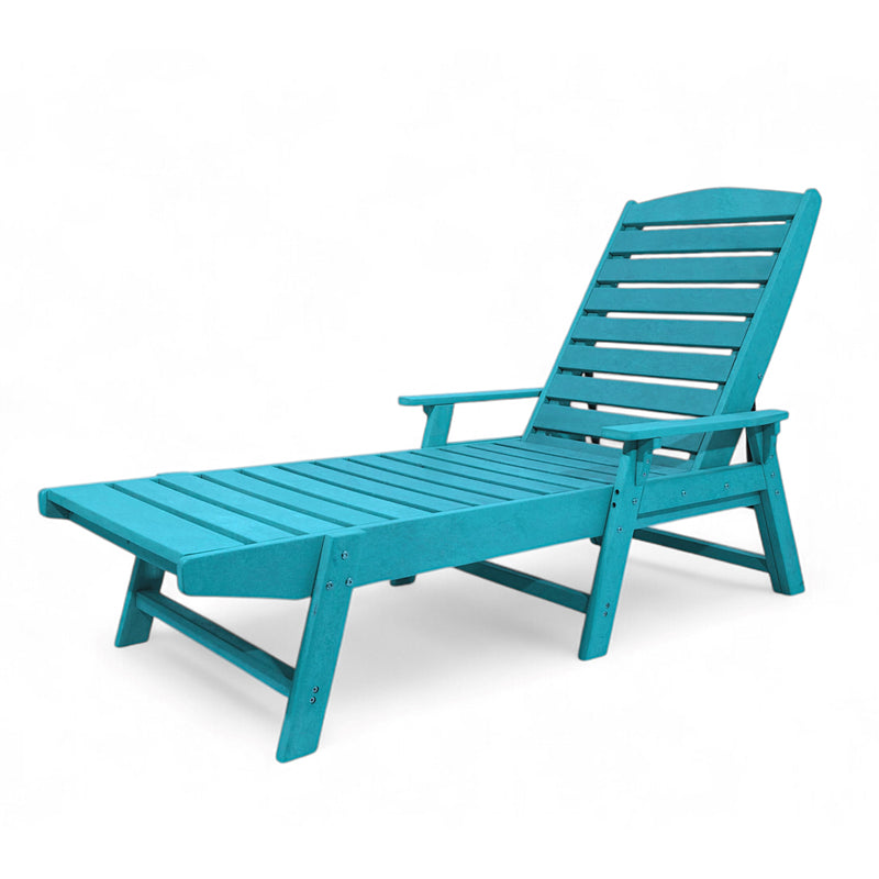 Eco Modern pool Bench with Armrest