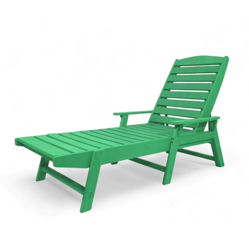 Eco Modern pool Bench with Armrest