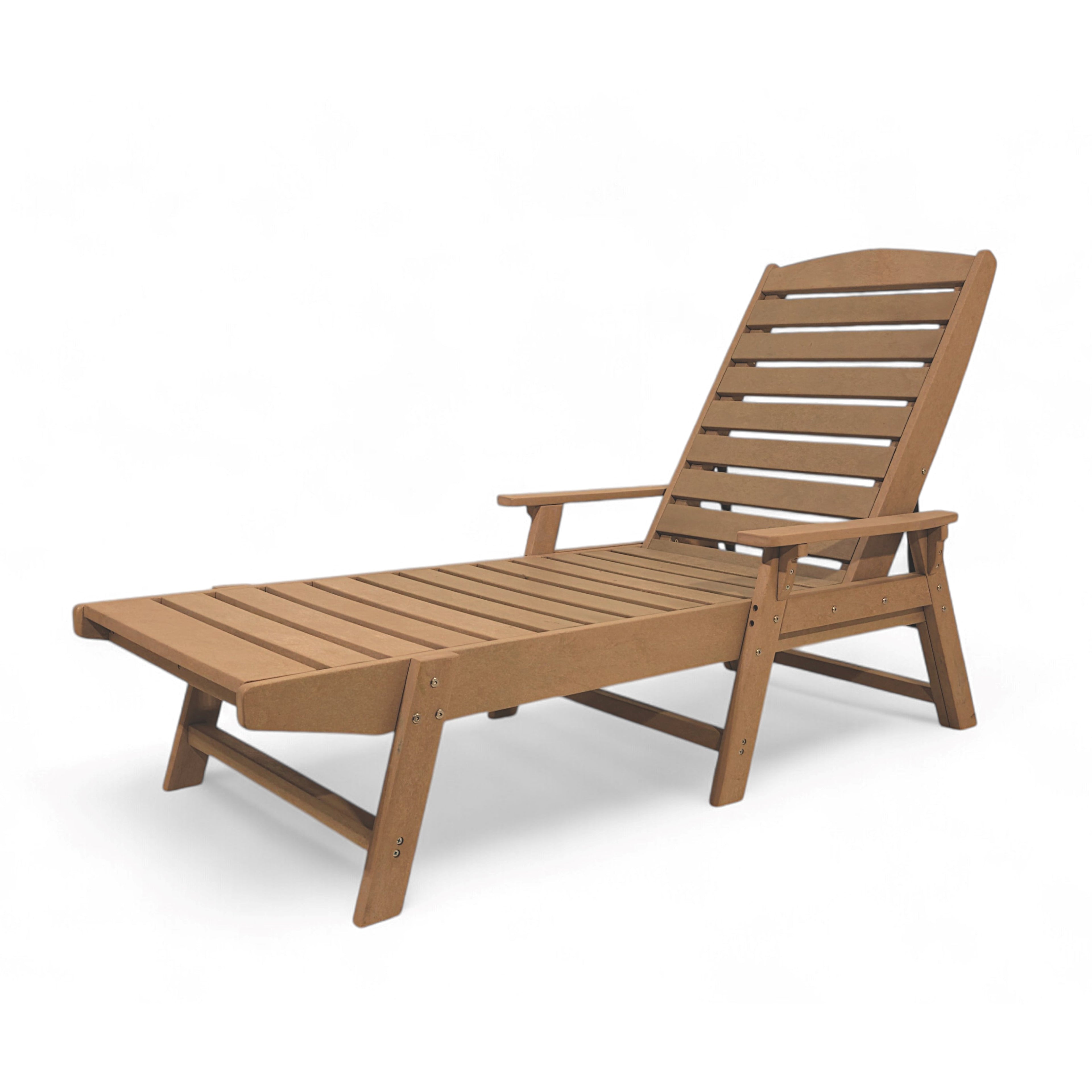 Eco Modern pool Bench with Armrest