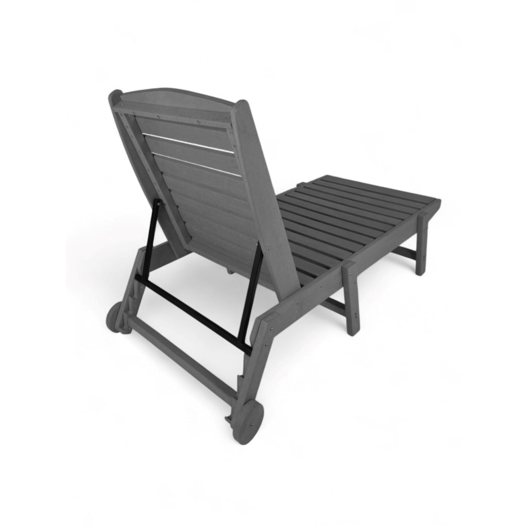 Eco Modern Pool Bench with Wheels