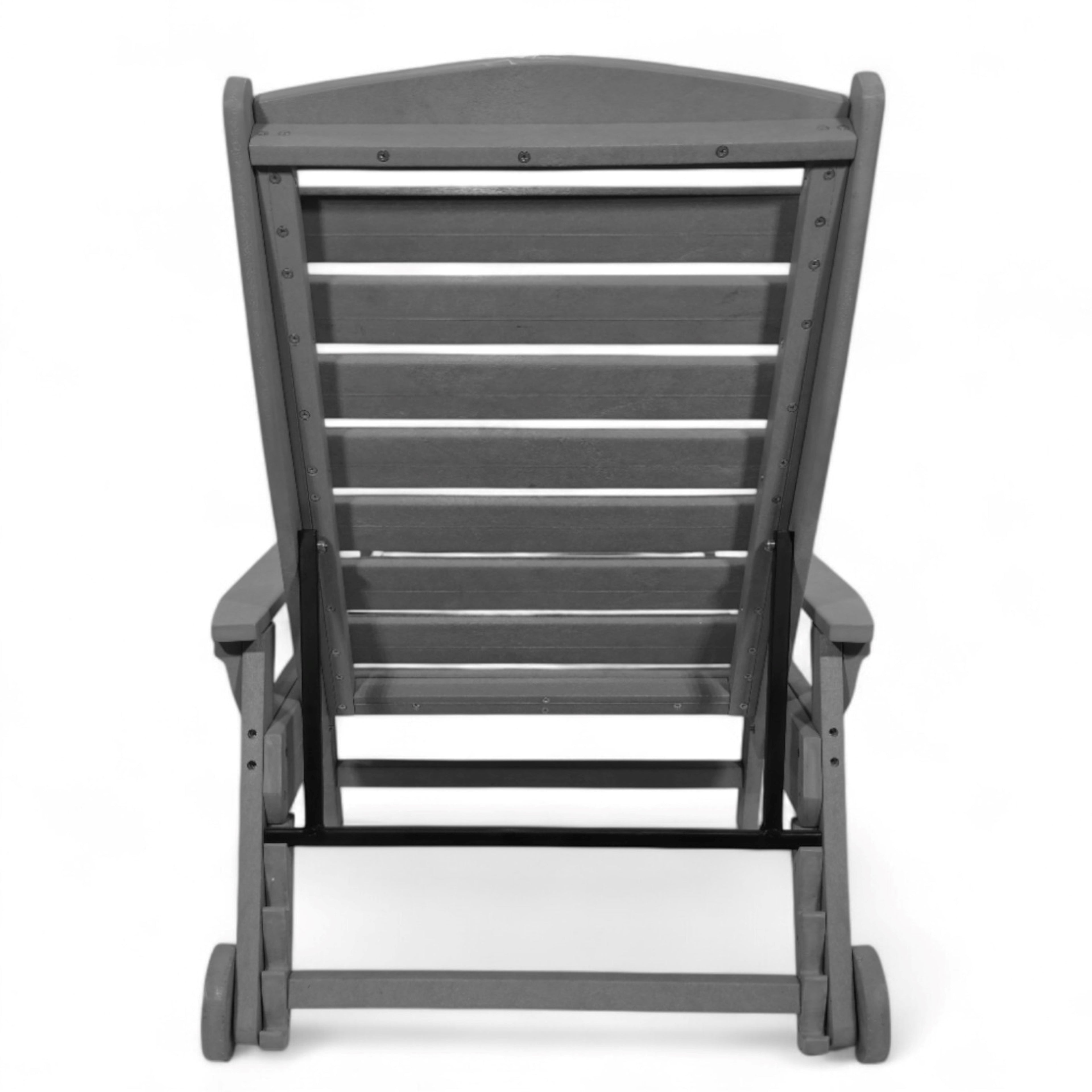 Eco Modern Pool Bench with Armrest with Wheels