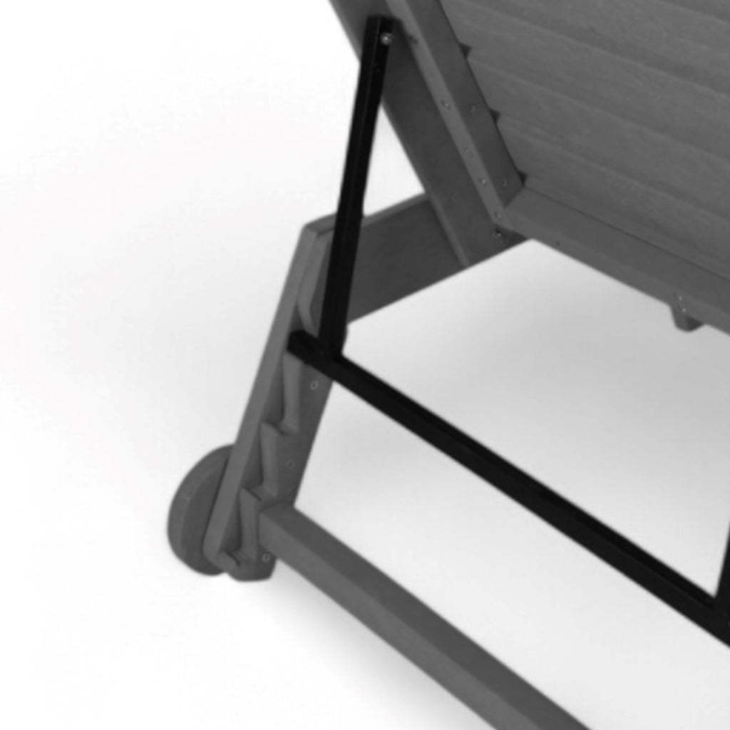 Eco Modern Pool Bench with Wheels