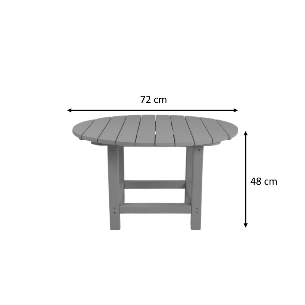 Eco Modern Armrest Chair Coffee Table Set