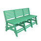 Eco classic 3 seater bench with backrest