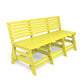 Eco classic 3 seater bench with backrest