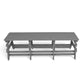 Eco 3 seater bench without backrest