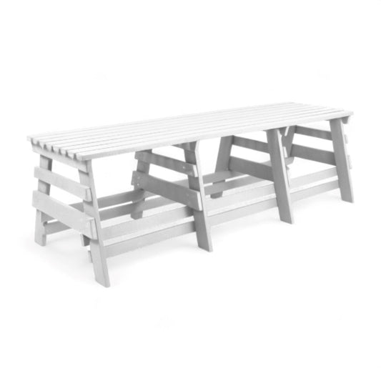 Eco 3 seater bench without backrest