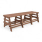 Eco 3 seater bench without backrest