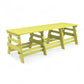 Eco 3 seater bench without backrest