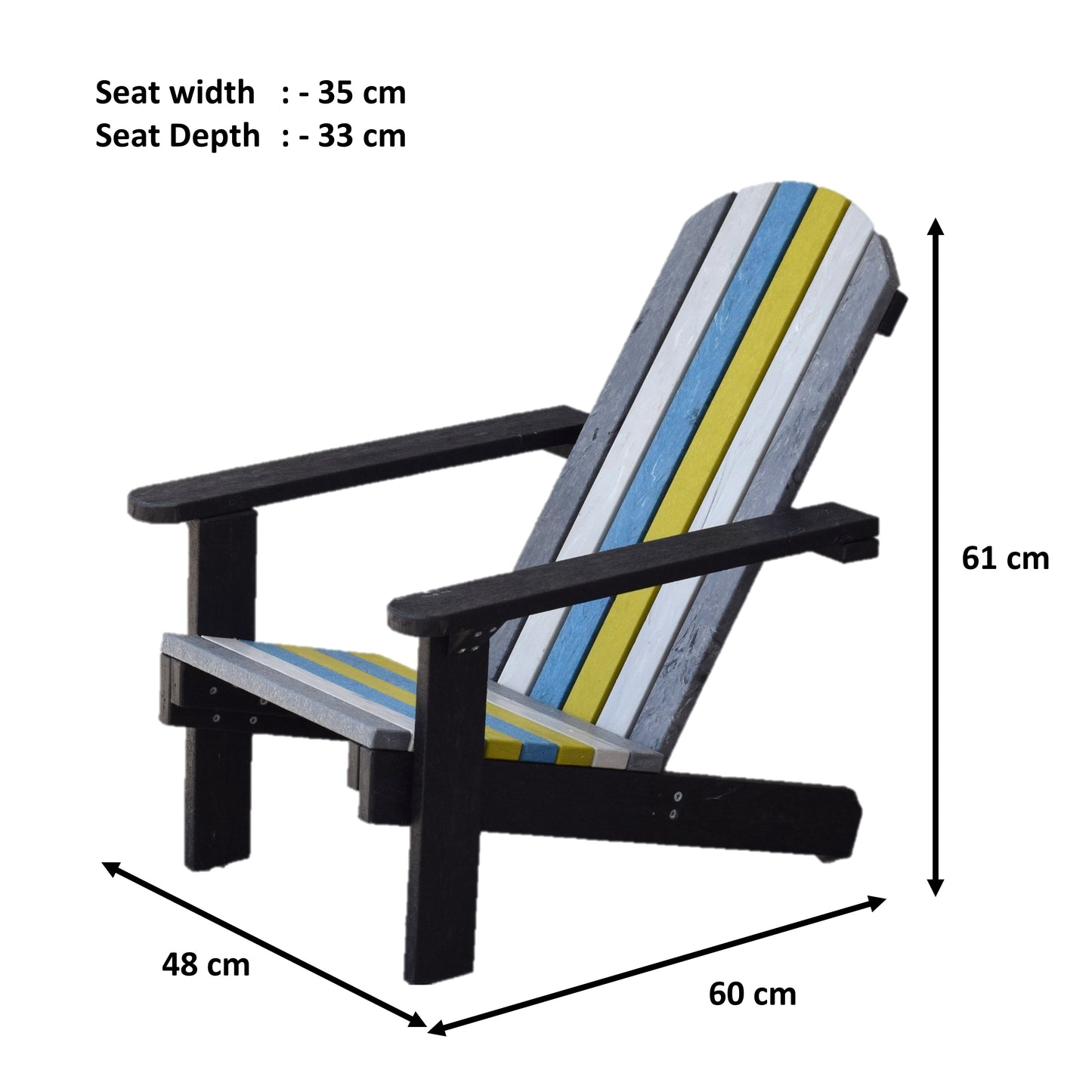 Eco Kids Adirondack Chair