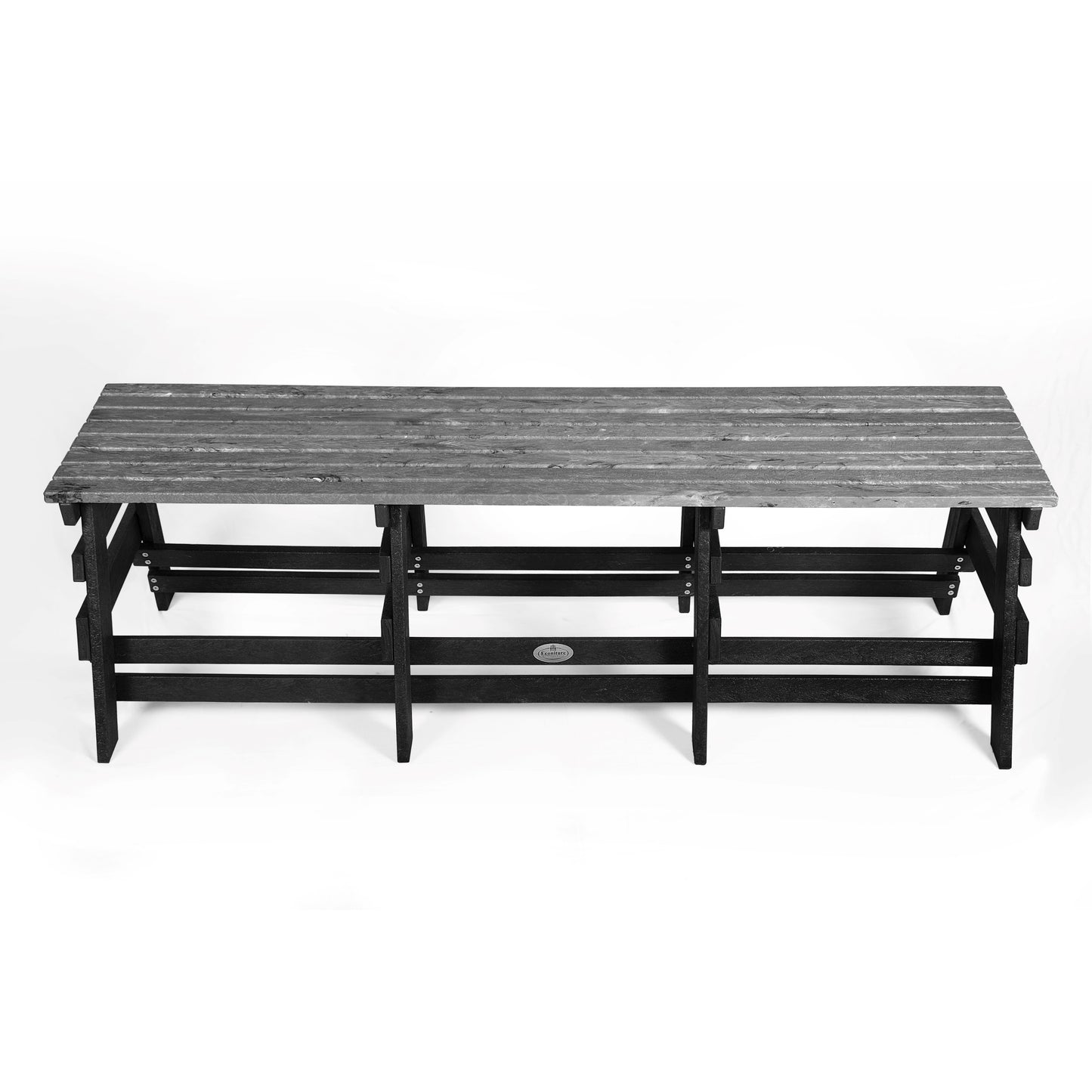 Eco 3 seater bench without backrest