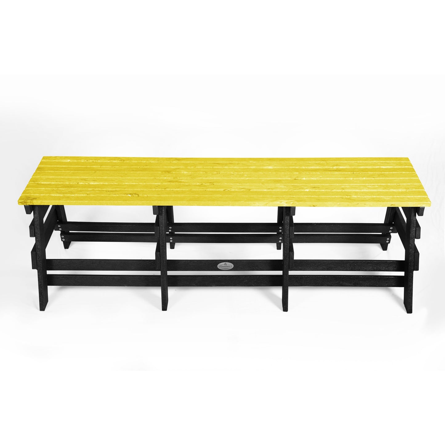 Eco 3 seater bench without backrest