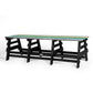 Eco 3 seater bench without backrest
