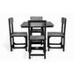 Eco Dining Chair Set 4 seater without armrest