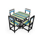 Eco Dining Chair Set 4 seater without armrest