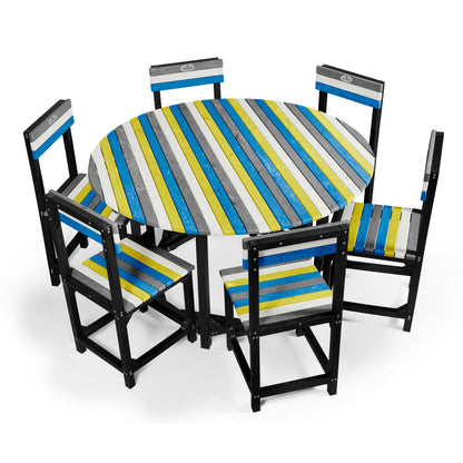 Eco 6 Seater Dining Table Set