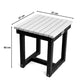 Eco Cross Coffee Table Set with 4 stools