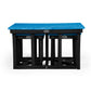 Eco cuboid coffee table with 2 stools