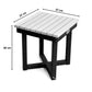 Eco cuboid coffee table with 2 stools