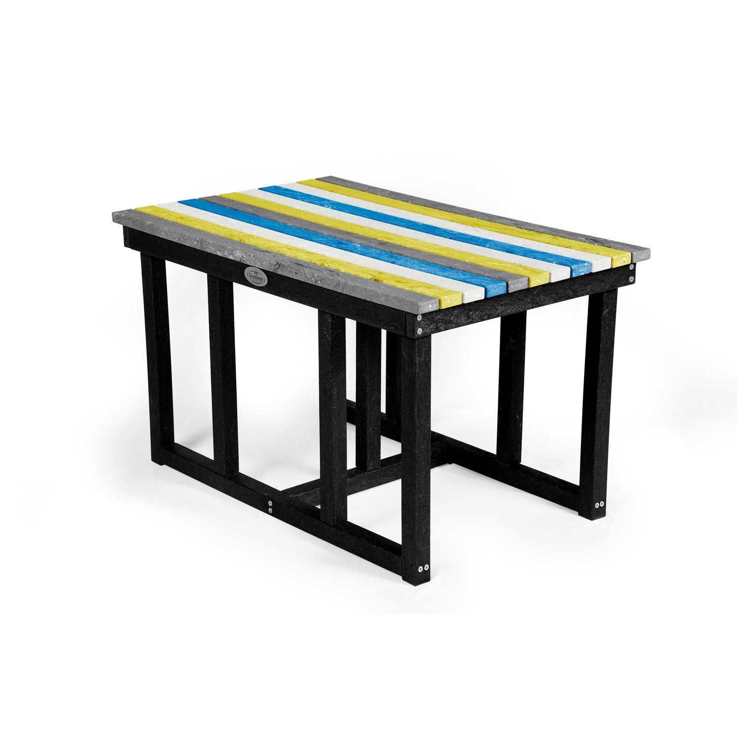 Eco cuboid coffee table with 2 stools
