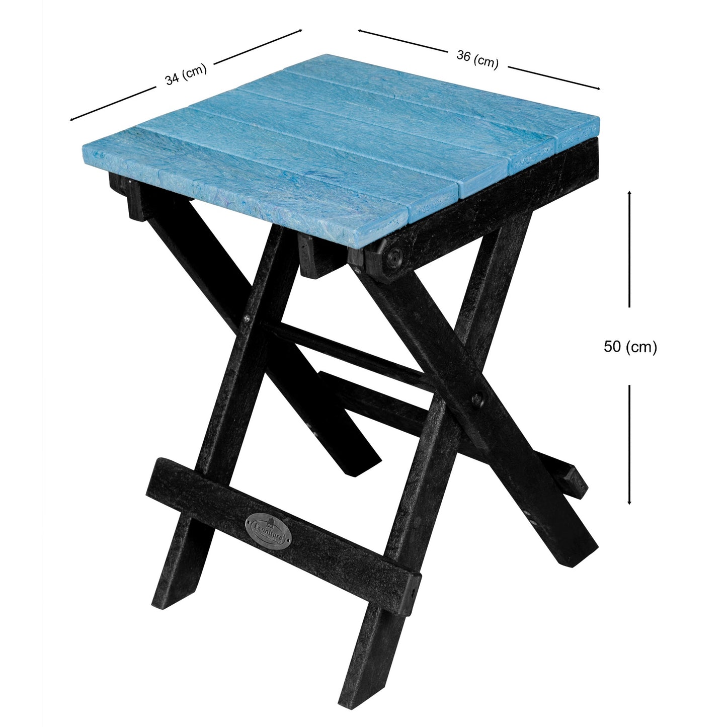 Eco Azure Folding Stool